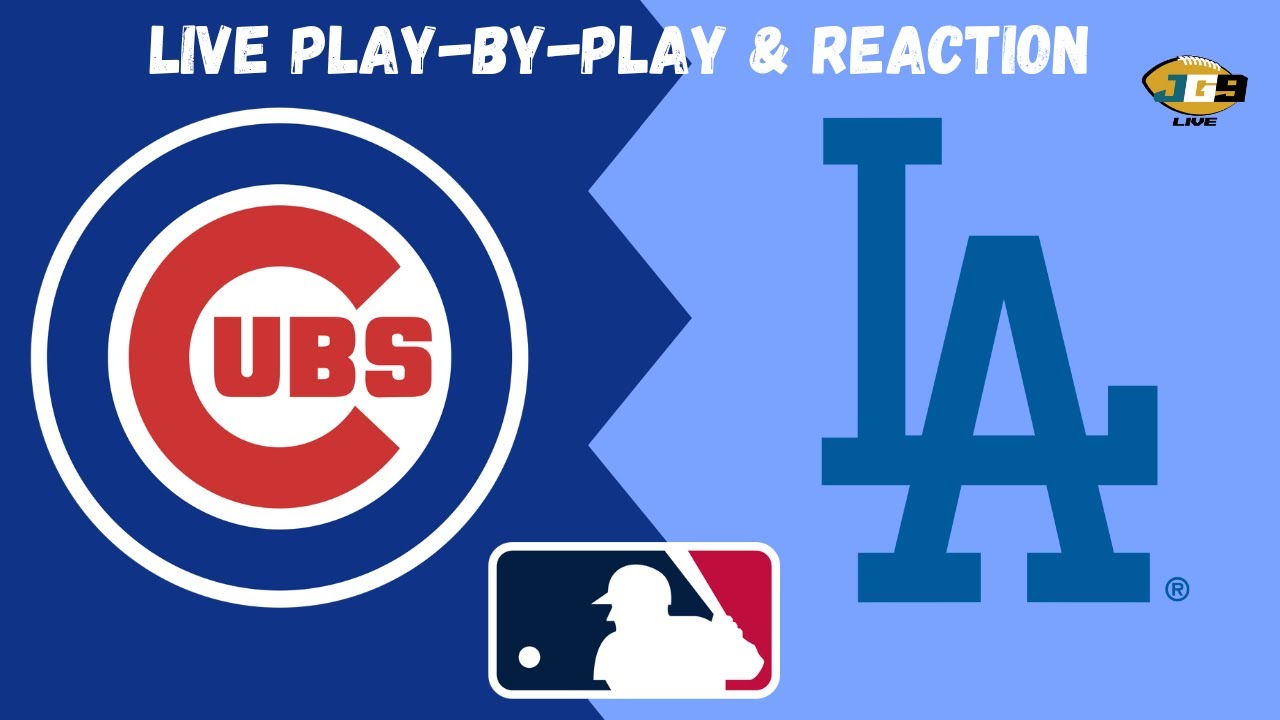 Chicago Cubs vs. Los Angeles Dodgers | MLB Livestream Live Play-By-Play & Reaction (4/13/25)