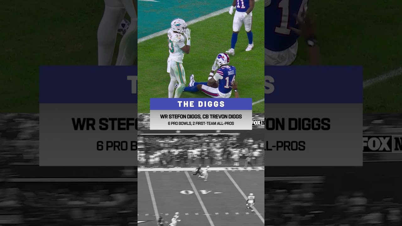 SIBLINGS who have Played in the NFL: Trevon and Stefon Diggs #nationalsiblingsday