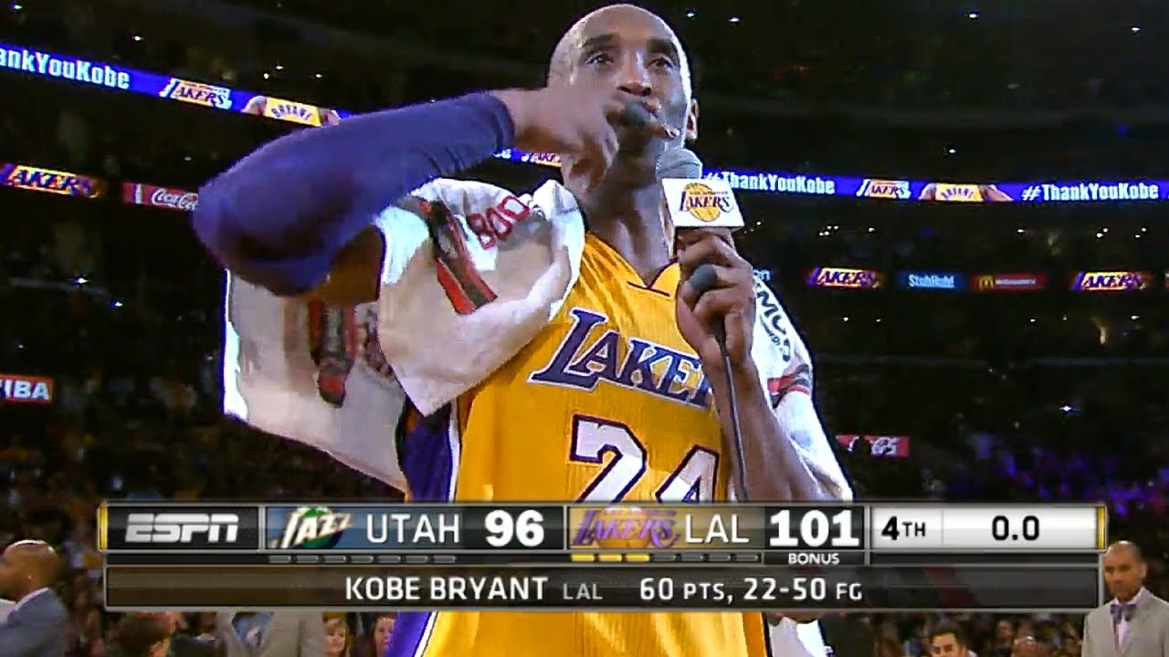 Kobe Bryant's Final Game! (60 POINTS) | April 13, 2016