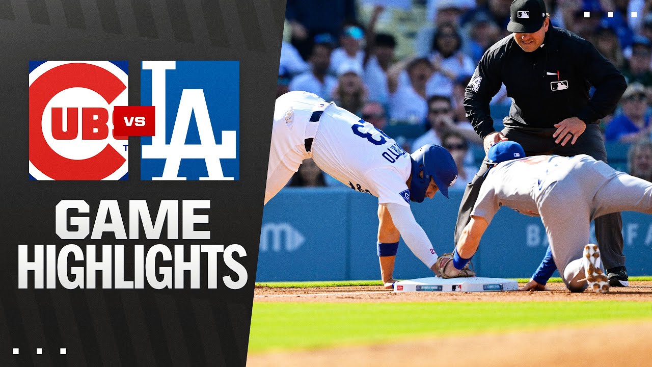 Cubs vs. Dodgers Game Highlights (4/13/25) | MLB Highlights