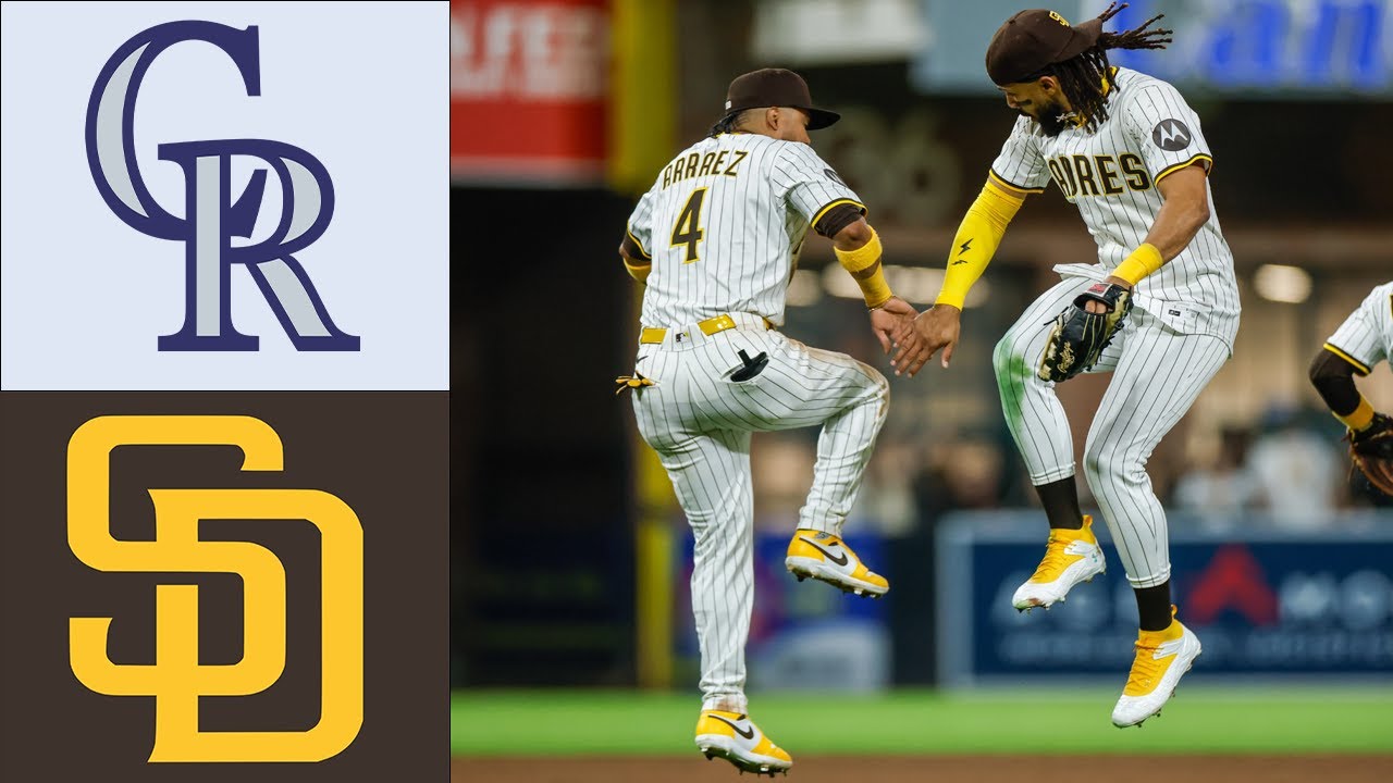 San Diego Padres Vs Colorado Rockies  Game Final Apr 13,2025 Game MLB Highlights MLB Today
