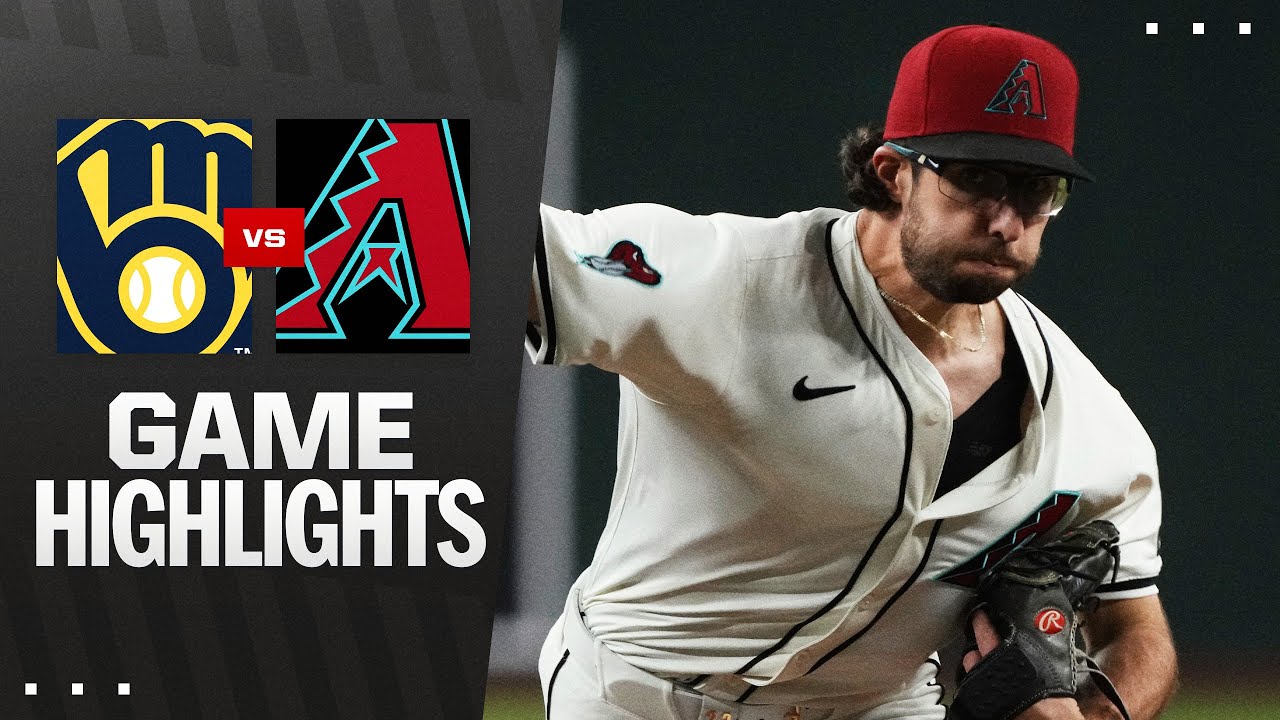 Brewers vs. D-backs Game Highlights (4/13/25) | MLB Highlights