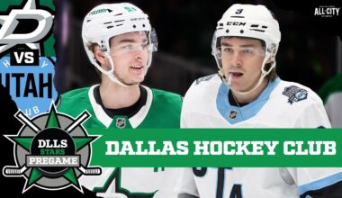 Dallas Stars vs Utah Hockey Club | DLLS STARS PREGAME