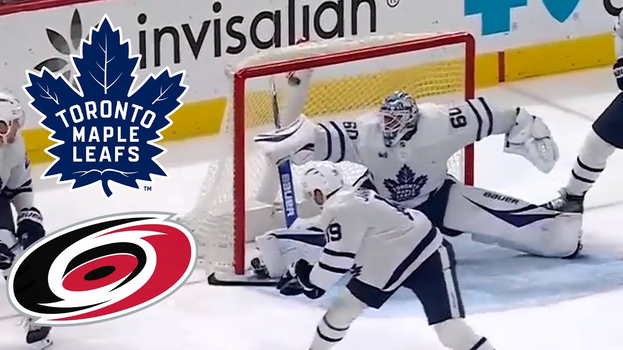 Toronto Maple Leafs vs Carolina Hurricanes APR 13 2025 w/Superbman