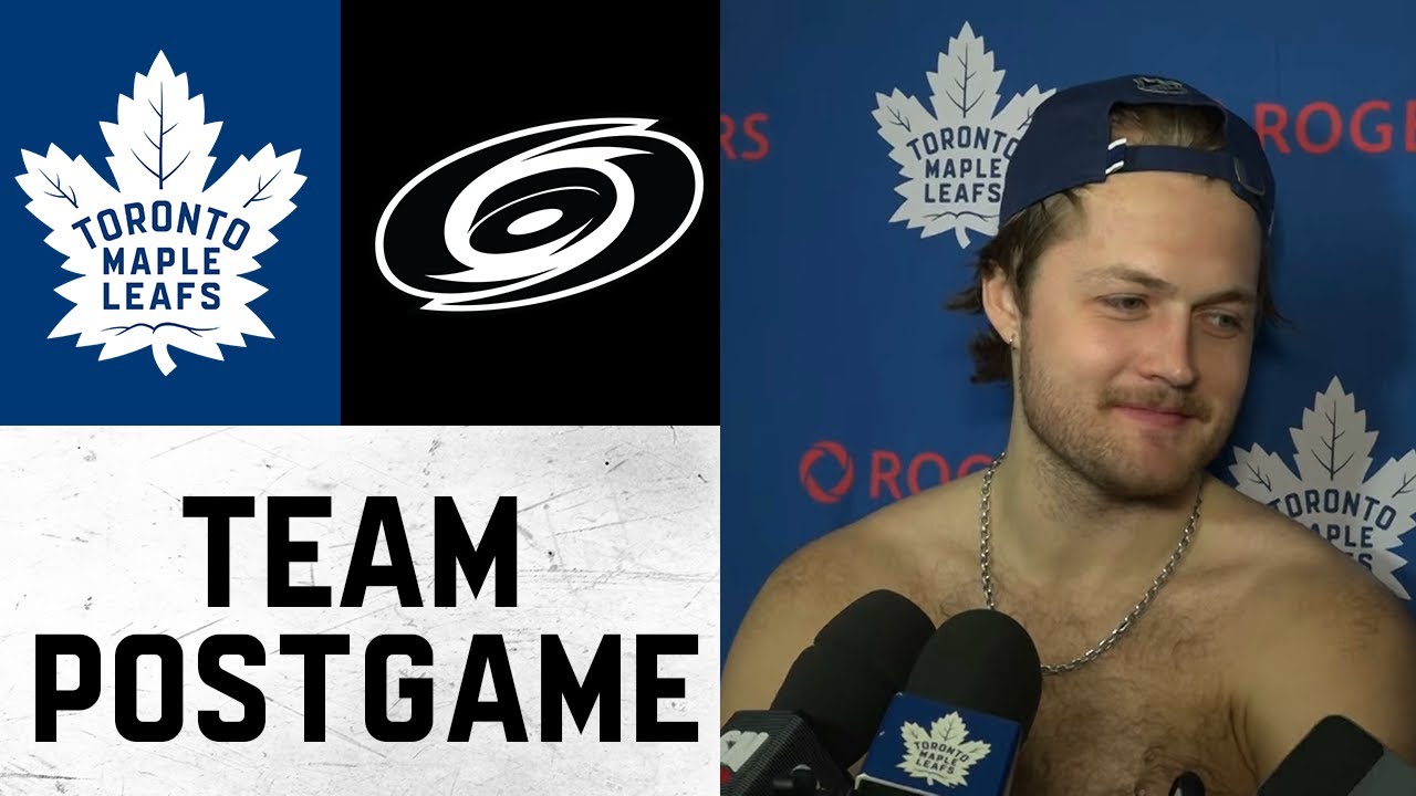 Maple Leafs Media Availability | Postgame at Carolina Hurricanes | April 13, 2025