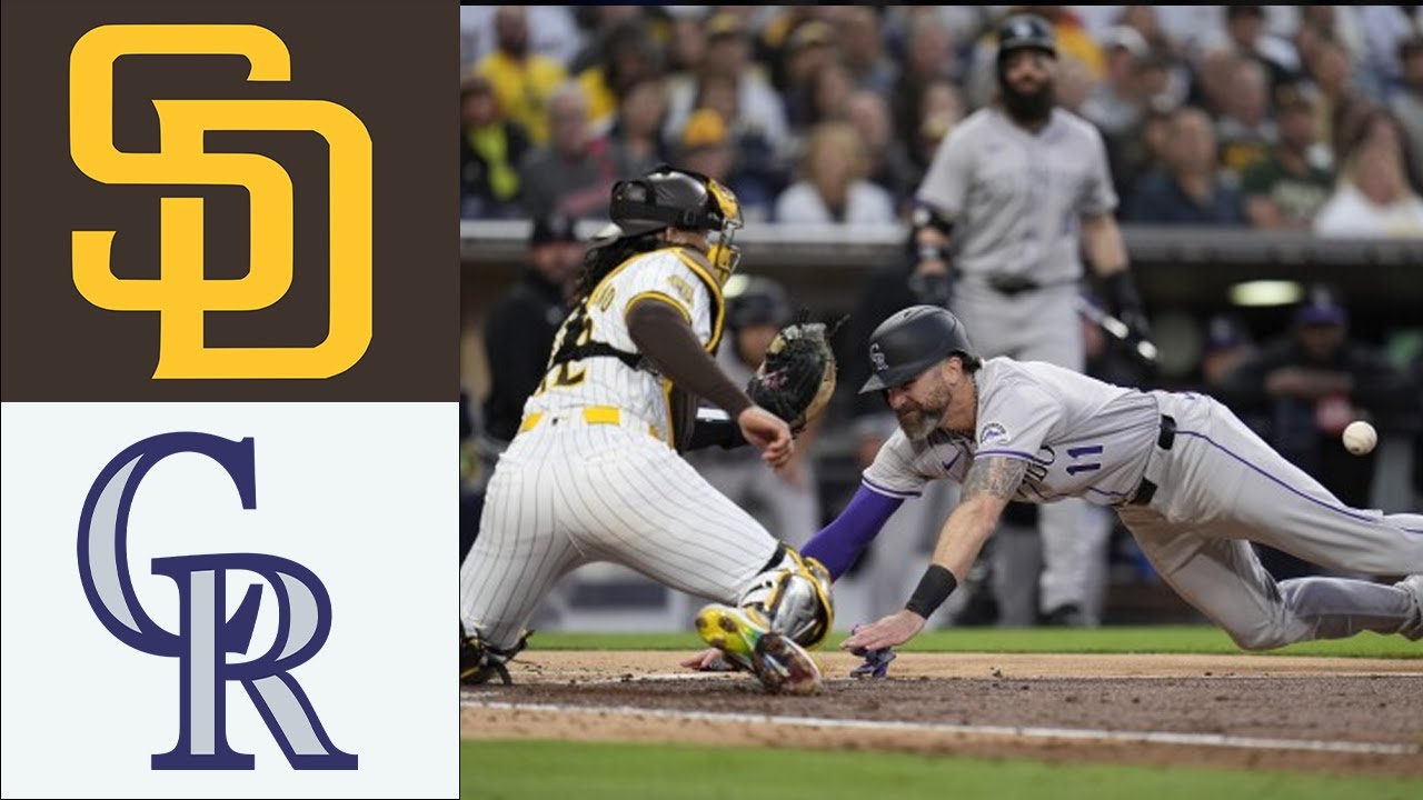 San Diego Padres Vs Colorado Rockies  Game 3 Apr 13,2025 Game MLB Highlights MLB Today