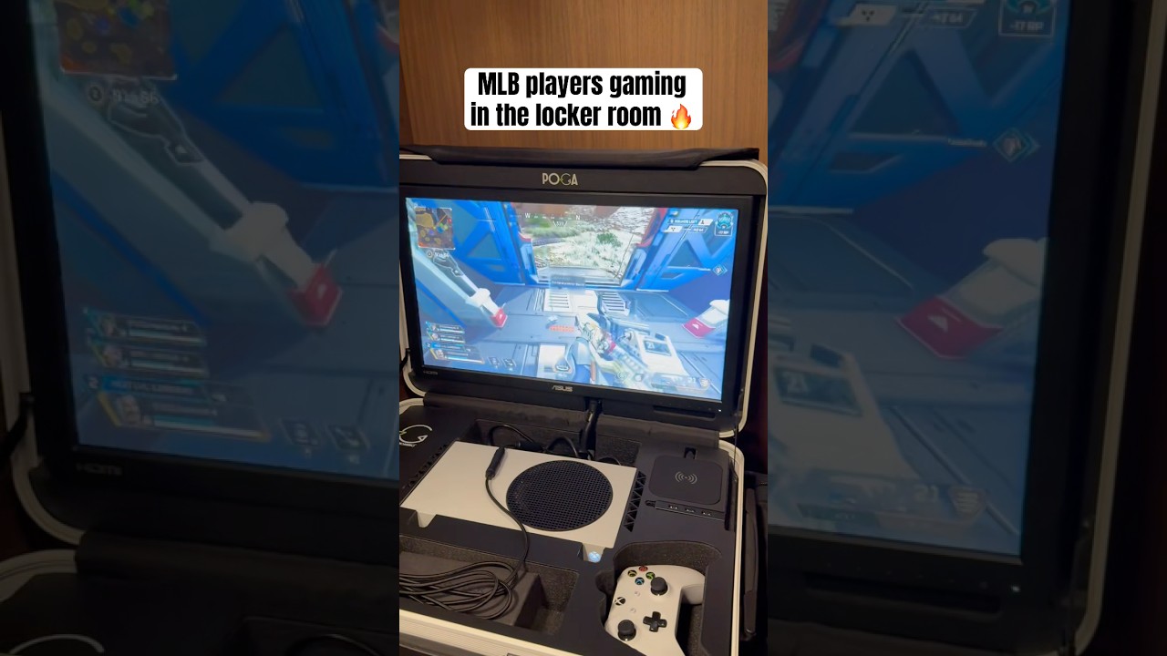Marlins players got the portable setup 🎮🔥 (via xavierjamesedwards/TT)
