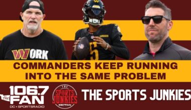 Commanders Can't Avoid This Problem | Sports Junkies