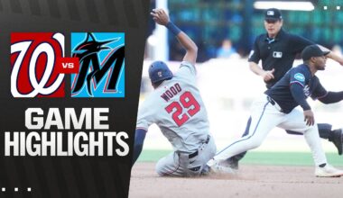 Nationals vs. Marlins Game Highlights (4/12/25) | MLB Highlights
