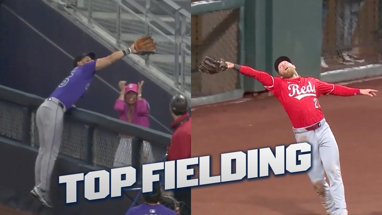 Top Fielding Plays! 🤯 (CRAZY dives, home run robberies AND MORE!)