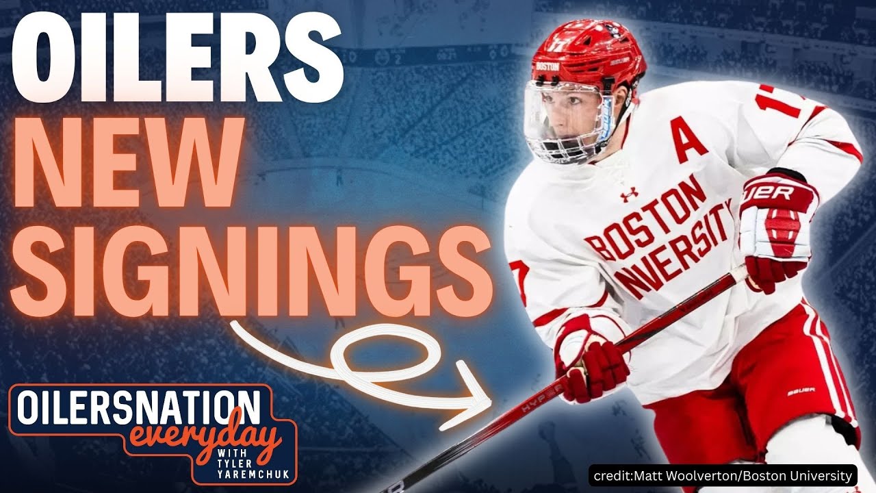 The Edmonton Oilers sign multiple free agents including Quinn Hutson | Oilers Update