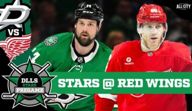 Dallas Stars @ Detroit Red Wings | DLLS STARS PREGAME