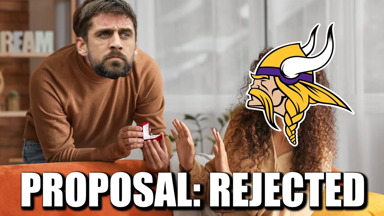 BREER: Aaron Rodgers Proposed to the Vikings, The Vikings Said No 😂😂😂
