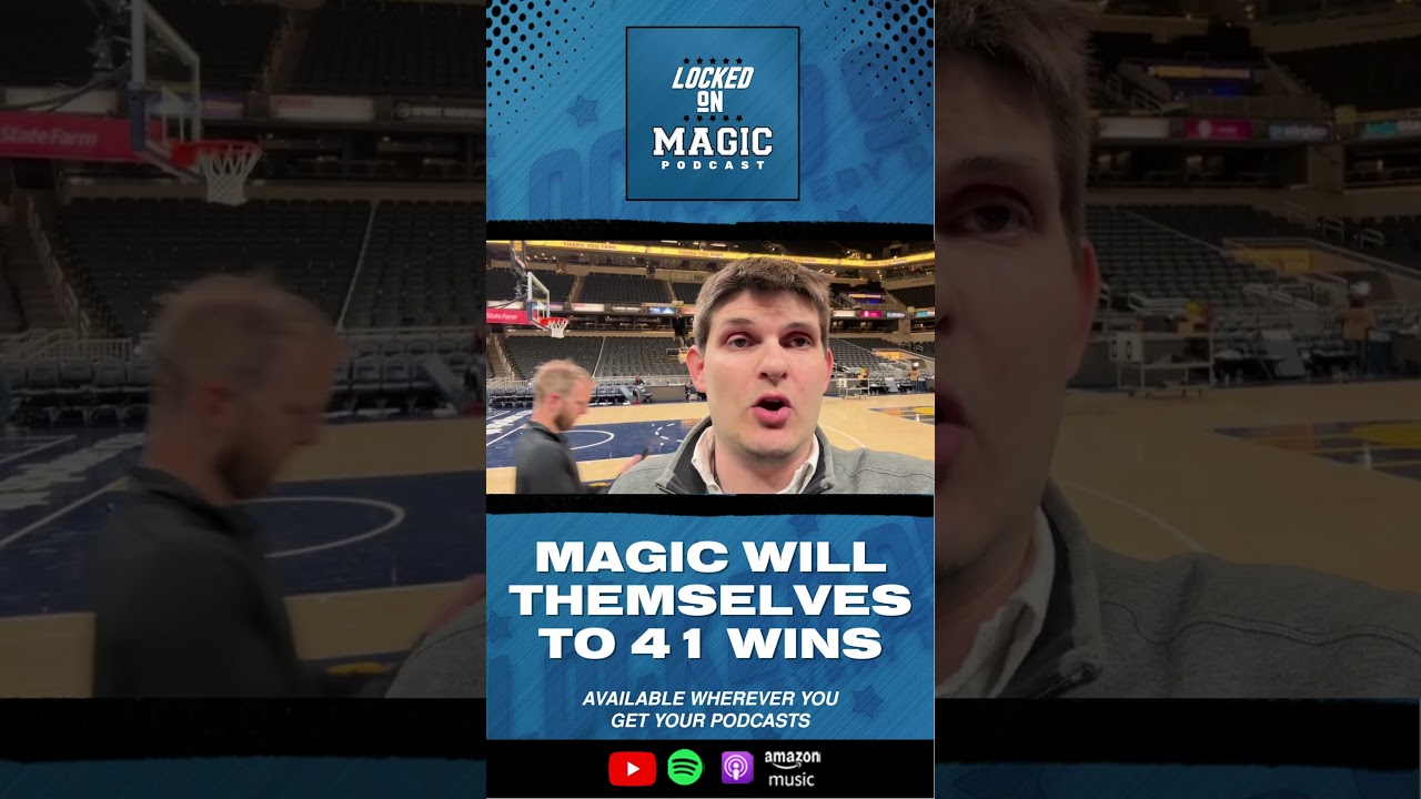 Orlando Magic will themselves to 41 wins #orlandomagic
