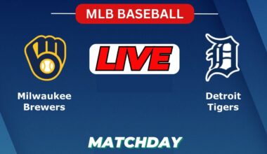 🔴LIVE : Milwaukee Brewers Vs Detroit Tigers | MLB 2025 | MLB Live Baseball Score