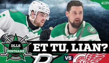 Stars winless skid reaches six, Red Wings beat Dallas 6-4 | DLLS STARS POSTGAME