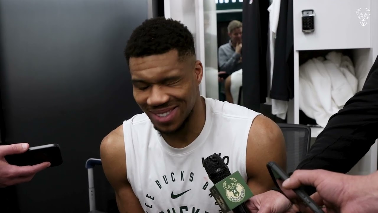 Giannis Antetokounmpo Postgame Press Conference | 4.10.25