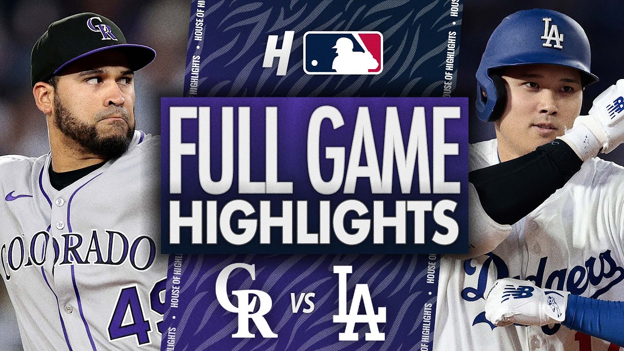 Colorado Rockies vs Los Angeles Dodgers - FULL GAME HIGHLIGHTS | April 14, 2025 MLB Season