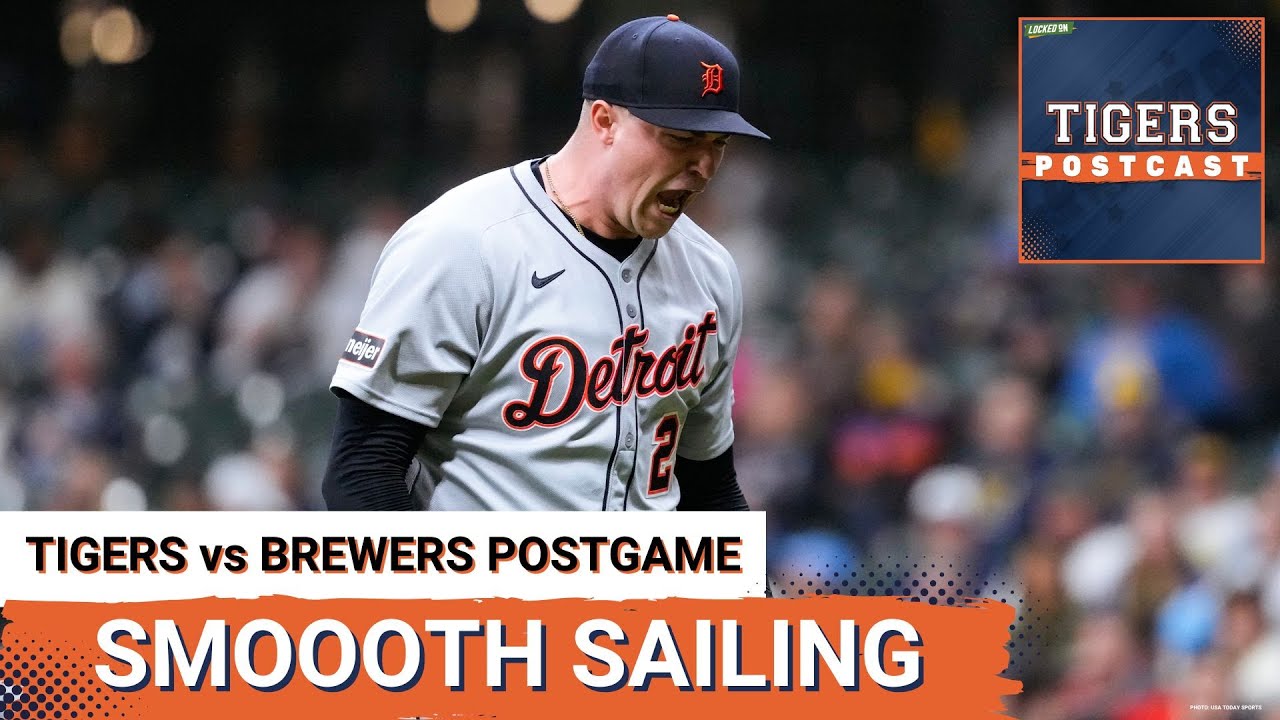 TIGERS POSTCAST: LIGHT WORK! Detroit Tigers TOP Milwaukee Brewers, Tarik Skubal Tosses 7 Scoreless