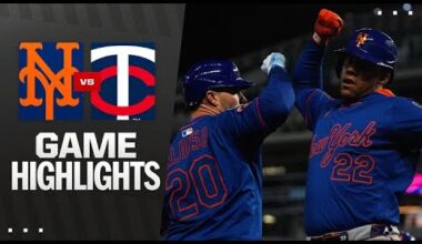 Mets vs. Twins Game Highlights (4/14/25) | MLB Highlights