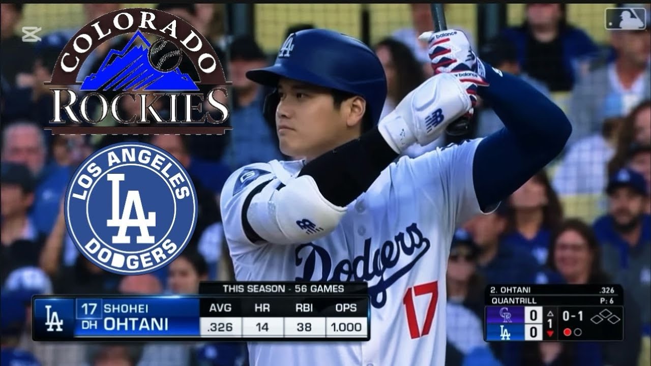 ANGELES DODGERS vs COLORADO ROCKIES TOTALMENTE EN VIVO