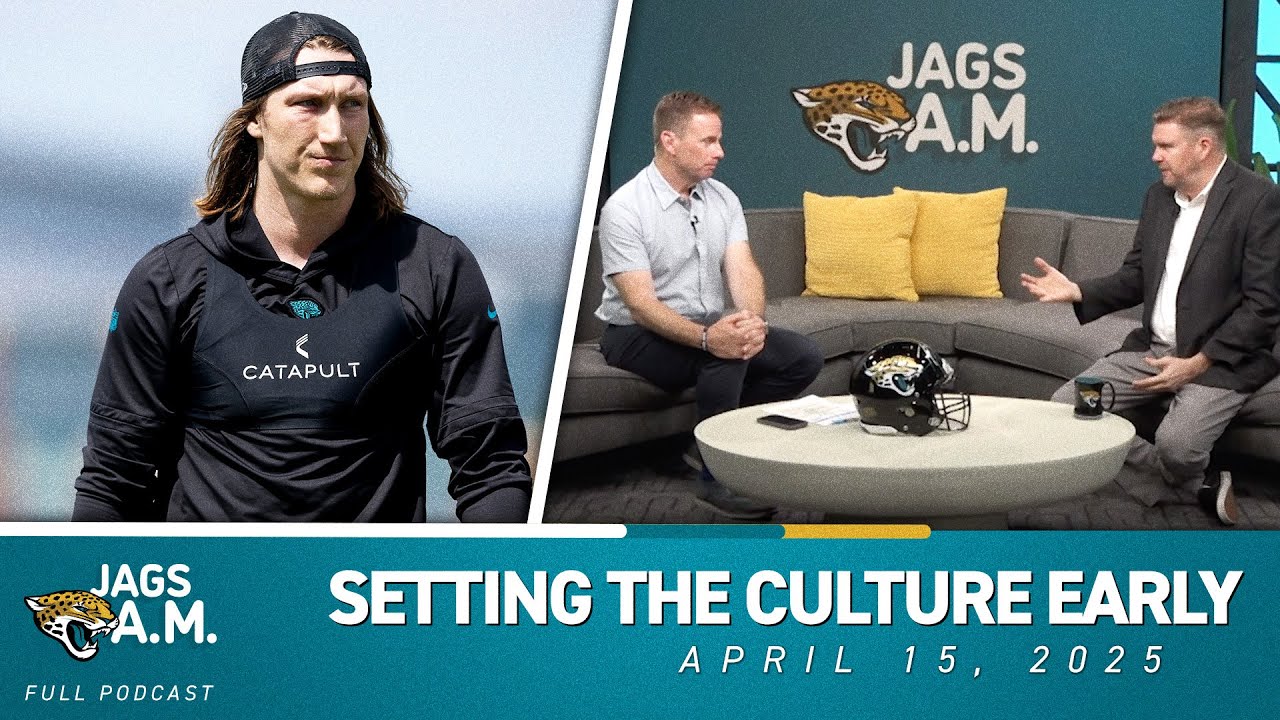 Lawrence in Coen's Offense, Insights from Gladstone's Time in LA | Jags A.M. | Jacksonville Jaguars