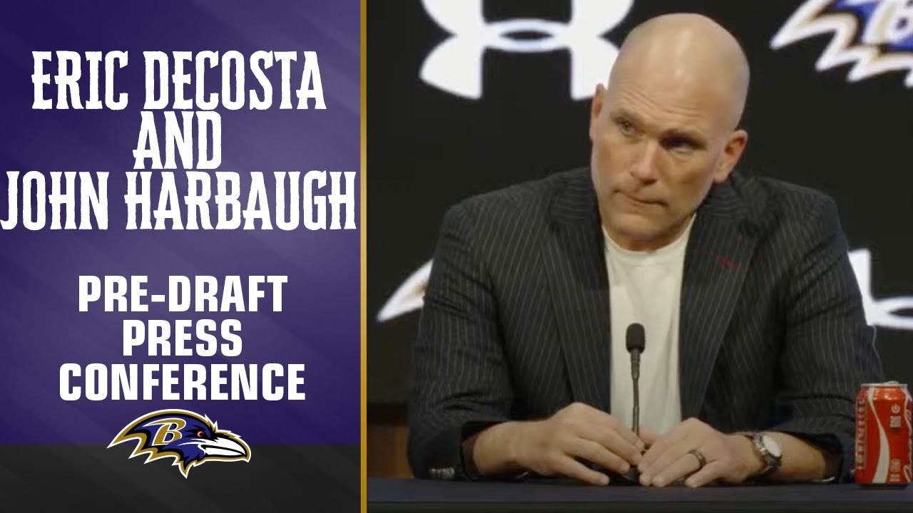 Eric DeCosta: 'Left Tackles Don't Grow On Trees' | Baltimore Ravens