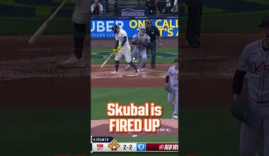 Tarik Skubal brought the HEAT to get out of the bases-loaded jam!