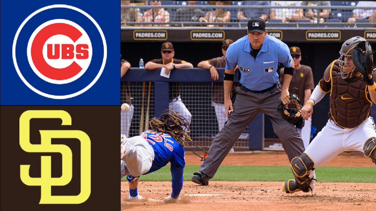 Chicago Cubs Vs  San Diego Padres Full Game innings 3-6 Apr 14,2025 Game MLB Highlights MLB Today