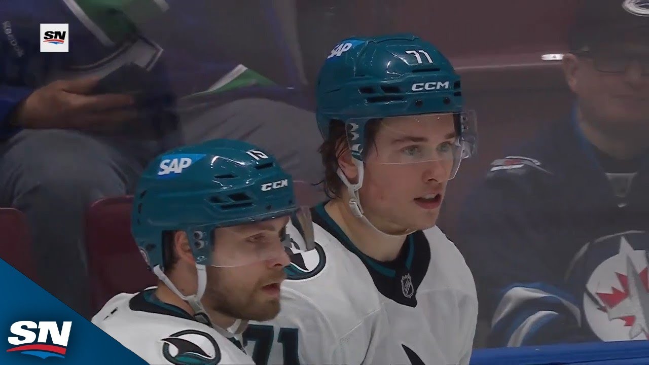 Sharks' Macklin Celebrini Snipes Bar Down For His 25th Goal Of Campaign