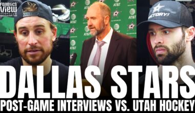 Peter DeBoer, Brendan Smith & Colin Blackwell Recap Dallas Stars Regular Season Home Finale vs. Utah