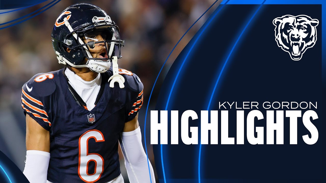 Kyler Gordon's top career plays (so far) | Chicago Bears