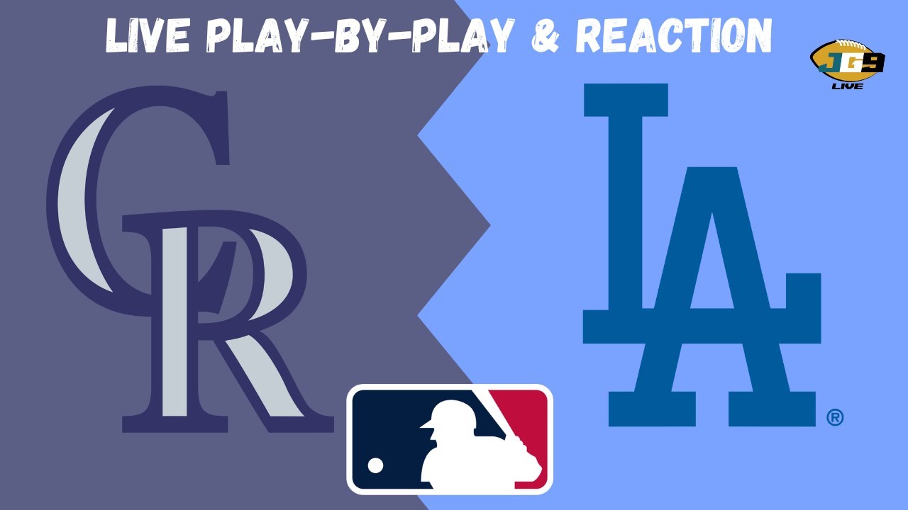 Colorado Rockies vs. Los Angeles Dodgers | MLB Livestream Live Play-By-Play & Reaction (4/15/25)