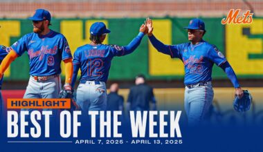 Mets Take Series from Marlins, Athletics | Best of the Week