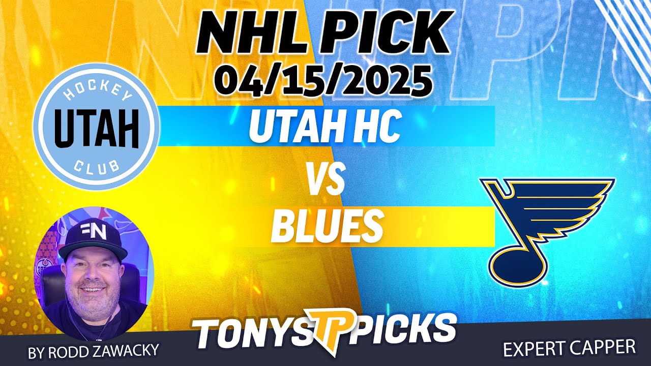 Utah Hockey Club vs St Louis Blues 4/15/25 NHL Pick Prediction