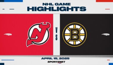 NHL Highlights | Devils vs. Bruins - April 15, 2025