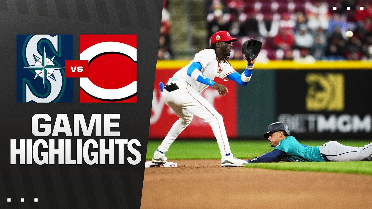 Mariners vs. Reds Game Highlights (4/15/25) | MLB Highlights