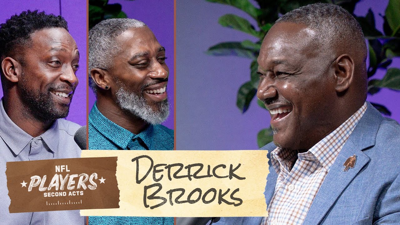 Derrick Brooks on carrying Walter Payton's legacy, Tony Dungy's influence | Second Acts Podcast