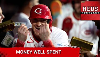 REDS POSTCAST: Austin Hays and Gavin Lux POWER the Cincinnati Reds to an 8-4 victory