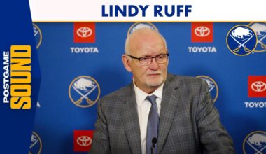 "I Hated That Fourth Goal" | Lindy Ruff After Buffalo Sabres Loss To Toronto Maple Leafs