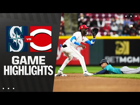 Mariners vs. Reds Game Highlights (4/15/25) | MLB Highlights