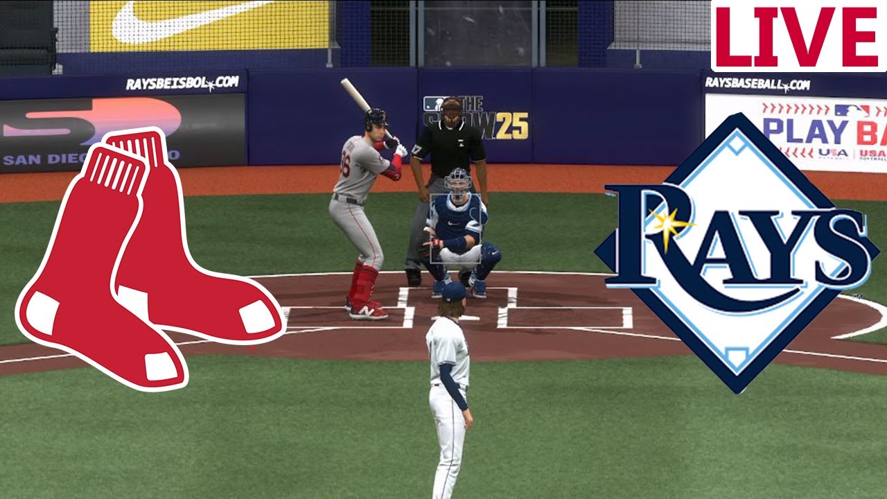 🔴LIVE 🔴Boston Red Sox VS Tampa Bay Rays/April 15/MLB THE SHOW 25