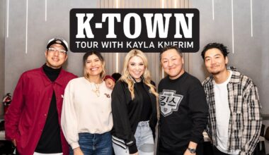 Exploring Koreatown in Los Angeles with the LA Kings!