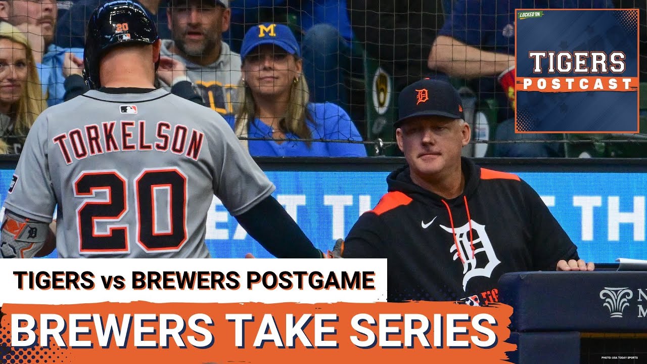TIGERS POSTCAST: NO OFFENSE AGAIN! Detroit Tigers LOSE to Milwaukee Brewers, Brewers Take Series