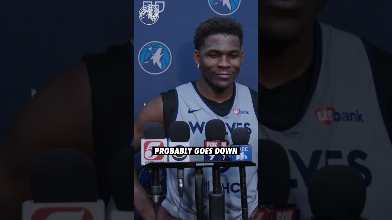 Ant’s ready to matchup against Lebron. 👀🍿