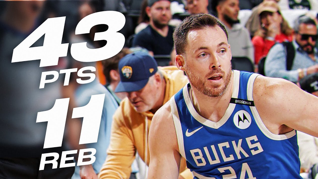 Pat Connaughton's CAREER-HIGH 43 PTS vs Pistons | April 13, 2025