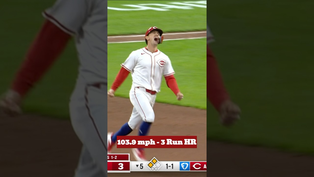 Austin Hays GOES OFF in Cincinnati Reds Debut! #mlb  #baseball #reds