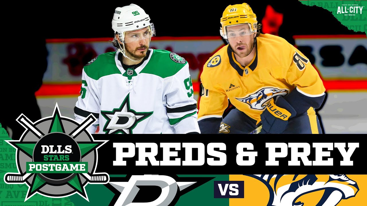 Stars lose at Nashville, end regular season on 7-game winless streak | DLLS STARS POSTGAME