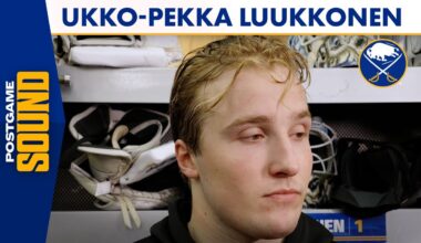 "Frustrating" | Ukko-Pekka Luukkonen After Buffalo Sabres Fall To Toronto Maple Leafs