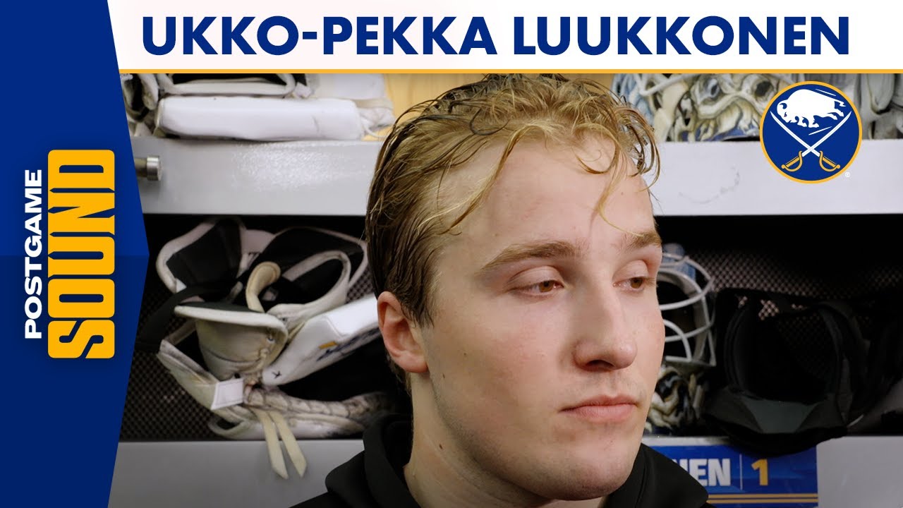 "Frustrating" | Ukko-Pekka Luukkonen After Buffalo Sabres Fall To Toronto Maple Leafs